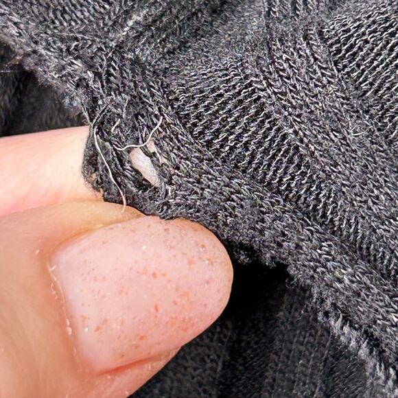 The Range Framed Rib Tank Dress Black Small - Picture 15 of 15